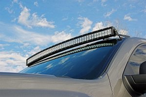Chevrolet Silverado 1500 LED Light Mount - Upper Windshield - Rough Country - 50
